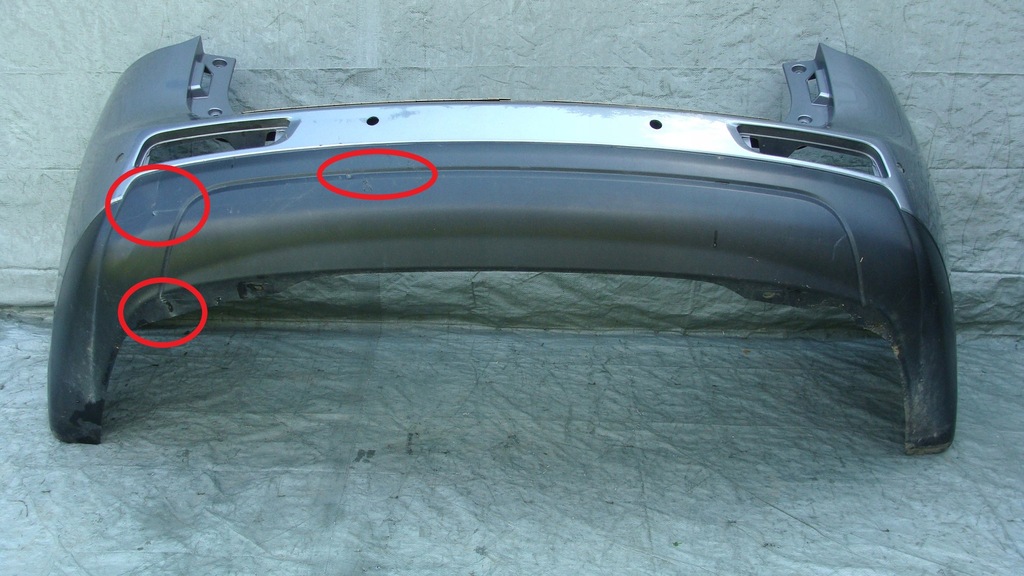 фото №9, Mitsubishi outlander iii 12- бампер задний задняя 6410c161zz