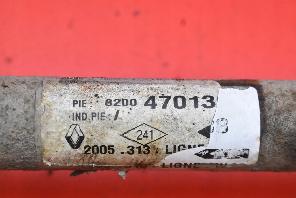 фото №10, Привідний вал ліва перед механічна коробка передач 8200470138 renault vel satis 2.0 16v 165 km 02-05