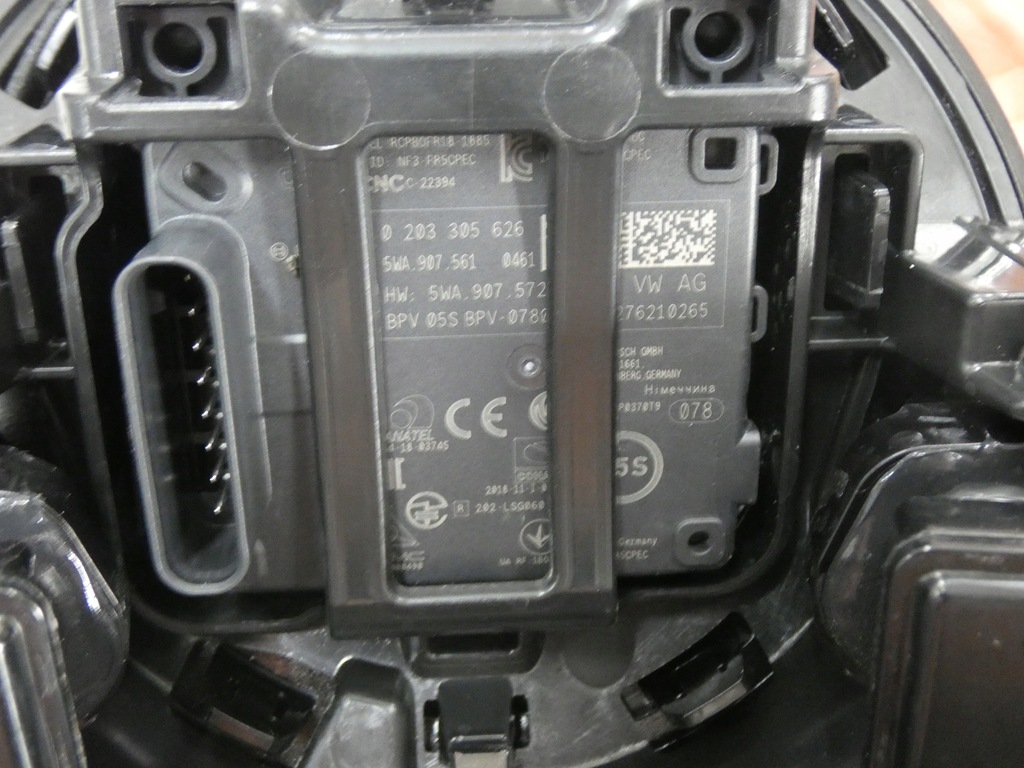 фото №6, Решітка радіатора, решітка радіатора volkswagen golf viii + радар led