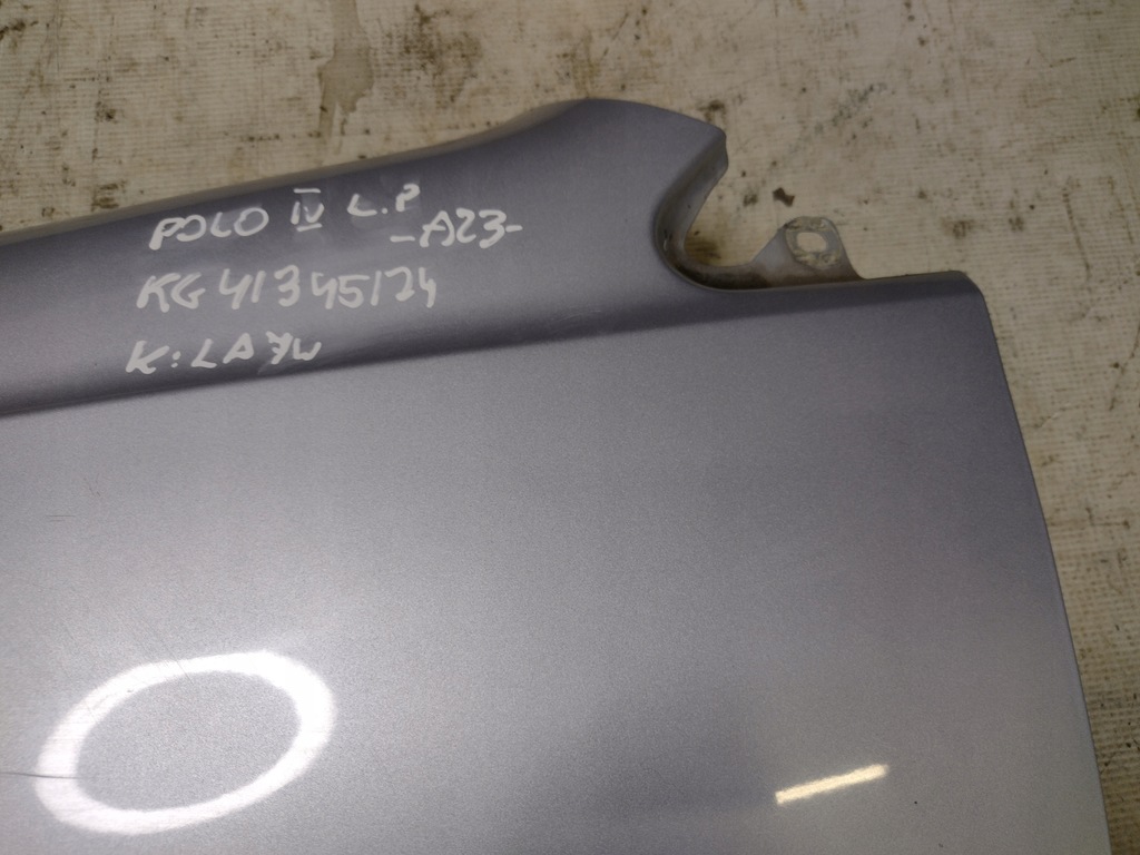 фото №8, Крыло левый перед volkswagen polo iv 4 lift k: la7w
