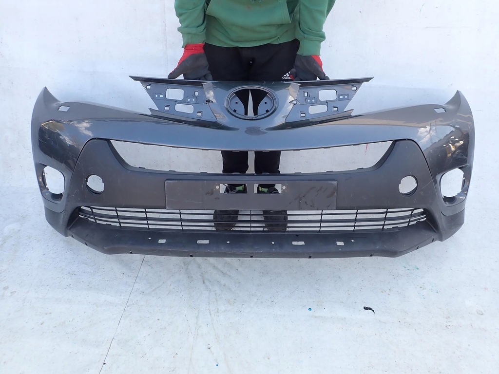 фото №1, Toyota rav4 iv 13-15 бампер перед передний sprysk