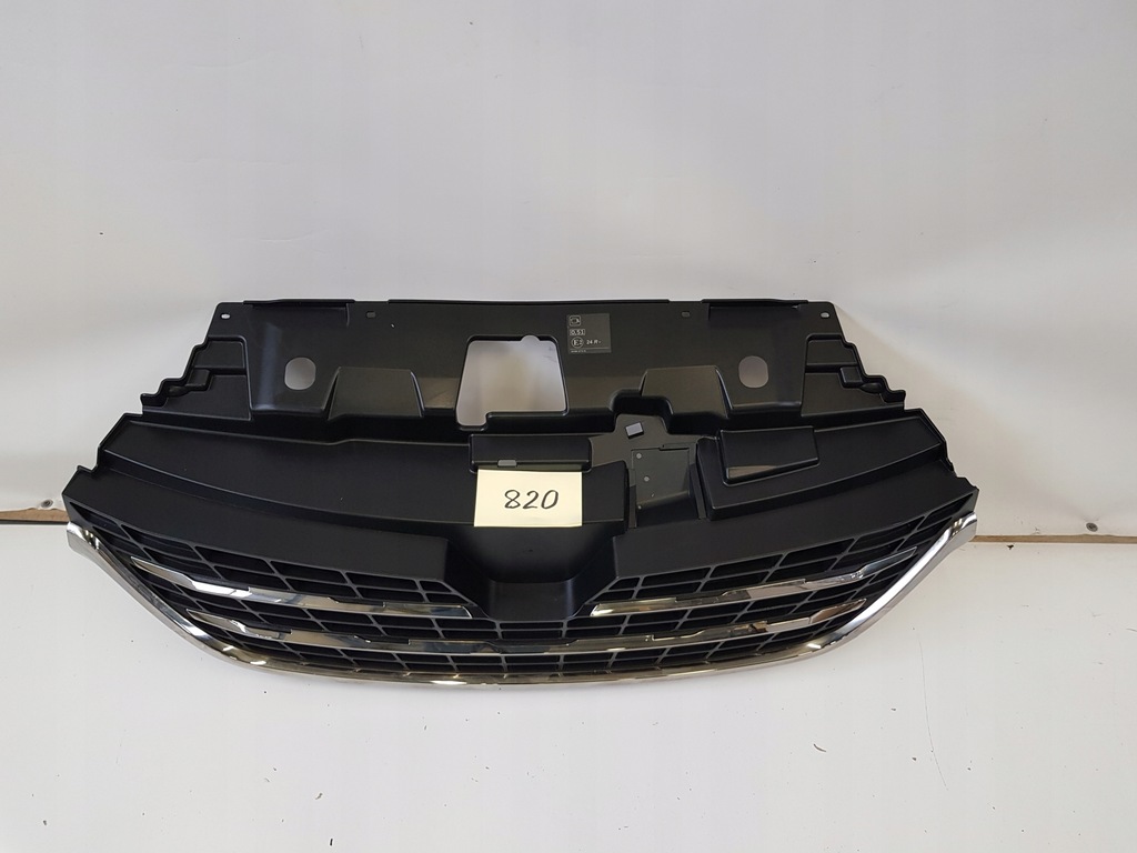 фото №1, Решётка радиатора решётка радиатора бампера renault trafic iii lift