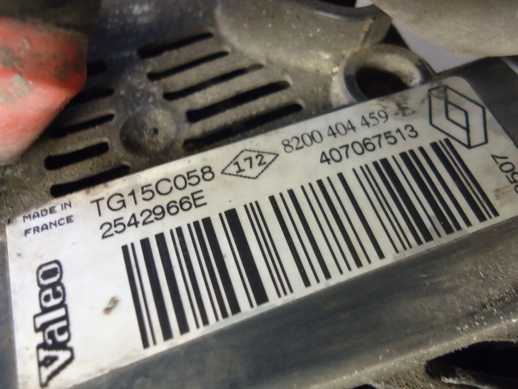 фото №5, Renault trafic ii 2.0dci генератор 8200404459