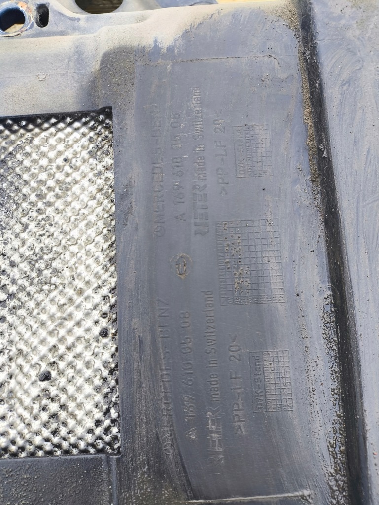 фото №11, Mercedes w169 1.5b защита подвеска плита левая a1696100508 ?