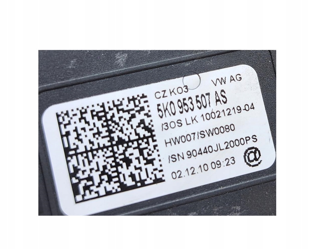 фото №4, Golf vi 6 перемикач комбінований + замок запалювання + ключі комплект #