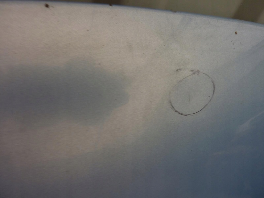 фото №12, Капот fiat multipla 2 ii 04-10r. голубой kod 792