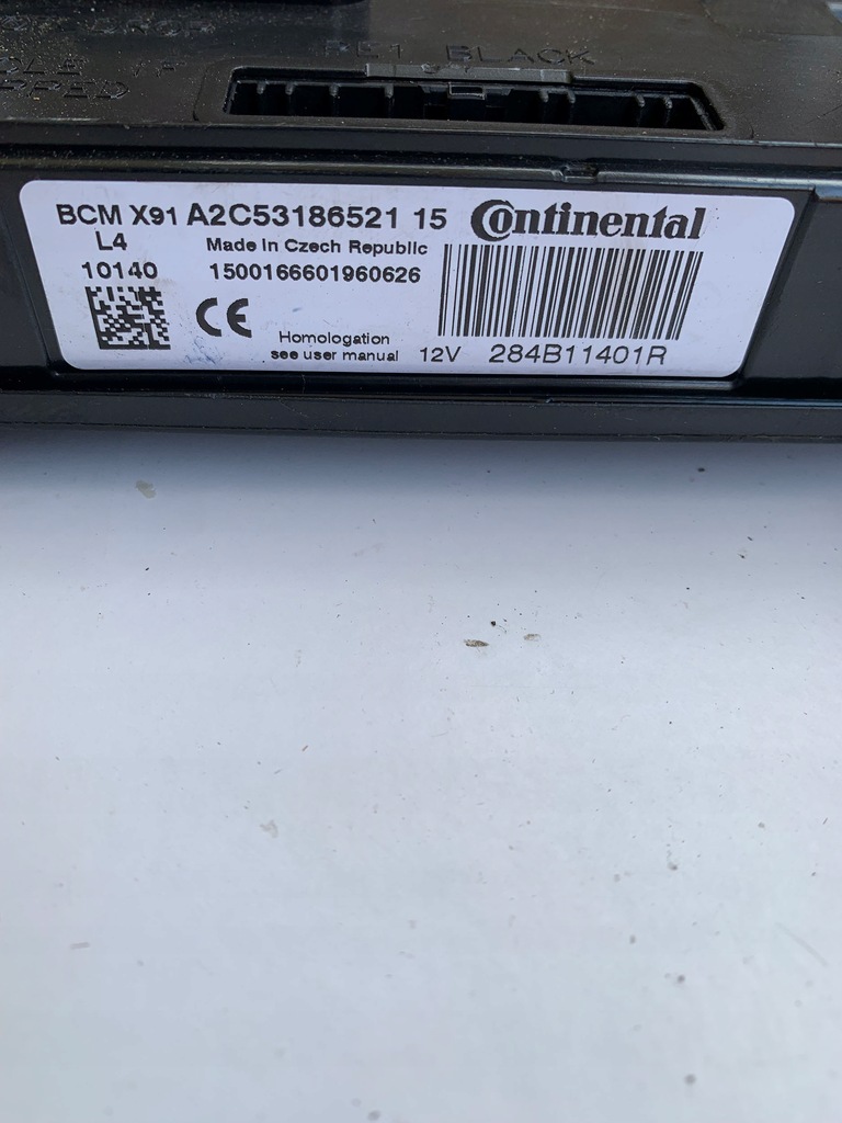 фото №1, Модуль bcm renault laguna iii 284b11401r