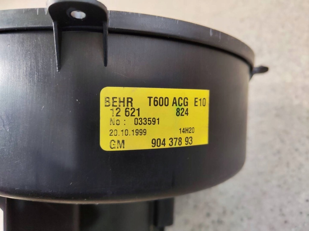 фото №5, Вентилятор повітродувка обдув обігрівача opel zafira a europa - 90437893