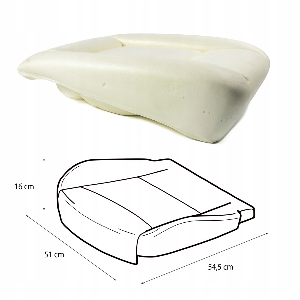 фото №7, Пена губка сиденье сиденье vw volkswagen t6 2015-2019 multivan