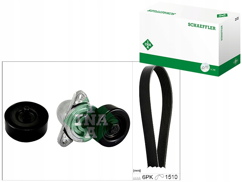 фото №1, Ina 529 0215 10 набор ремень клиновой многоручейковый