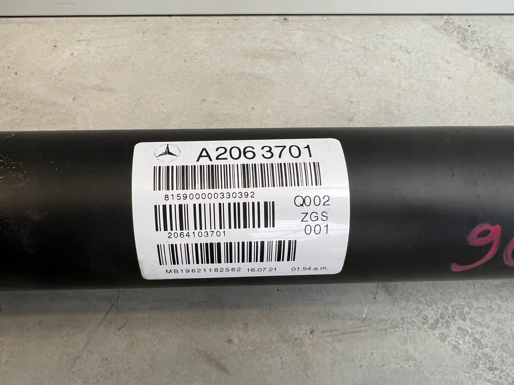 фото №7, Wał приводной mercedes c-klasa w206 c300d