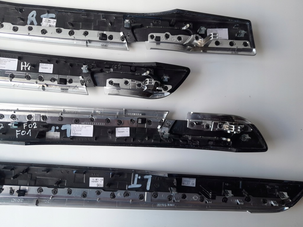 фото №8, Dekor декоры накладки декоративные дверь led bmw f01 f02 seria 7 11-