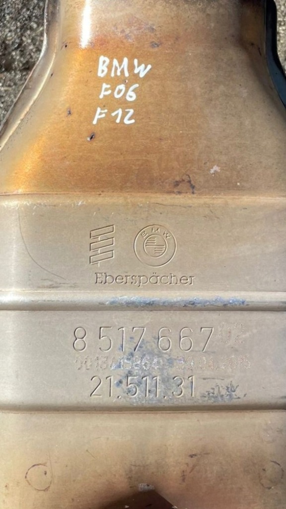 фото №11, Вихлоп kompletny гасник система випускний bmw 6 f06 f12 f13 640d