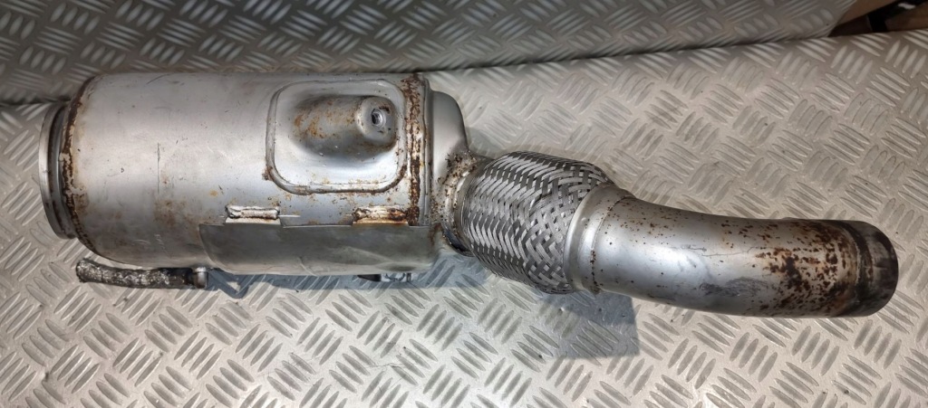 фото №13, Bmw 5 e60 e61 lift 3.0 d катализатор фильтр частиц твердых dpf fap 7798329