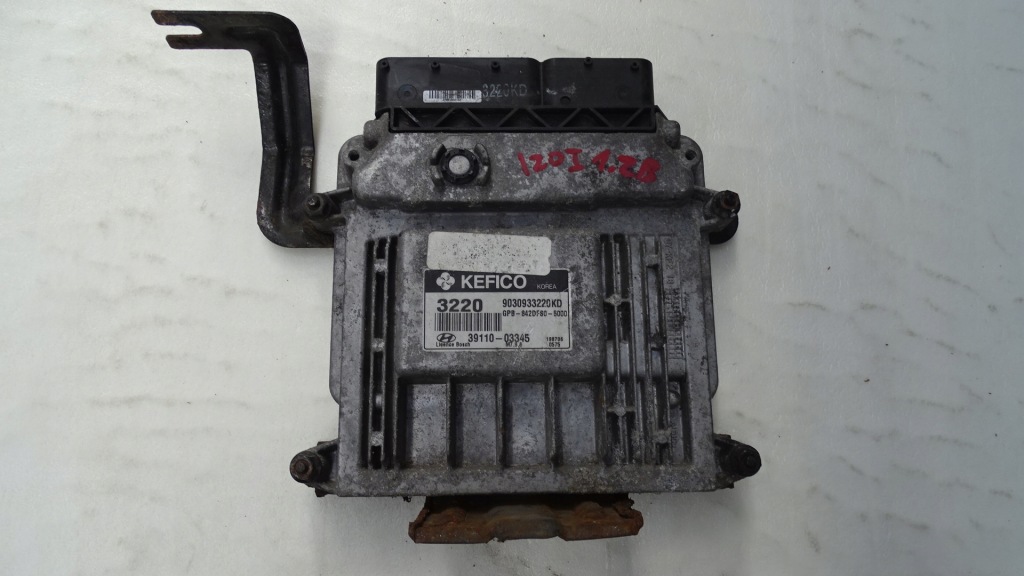 фото №1, Бортовий комп'ютер двигуна 1.2 hyundai i20 2008-2012
