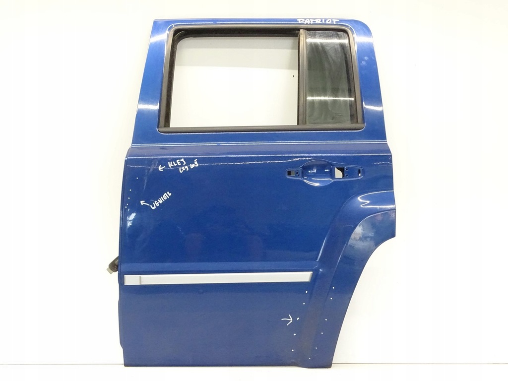 фото №1, Дверь левый задняя левая задние jeep patriot niebieskie