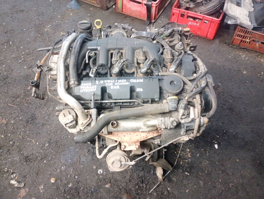Купити Двигун голий стійку  ford peugeot citroen 2.0 tdci 136km