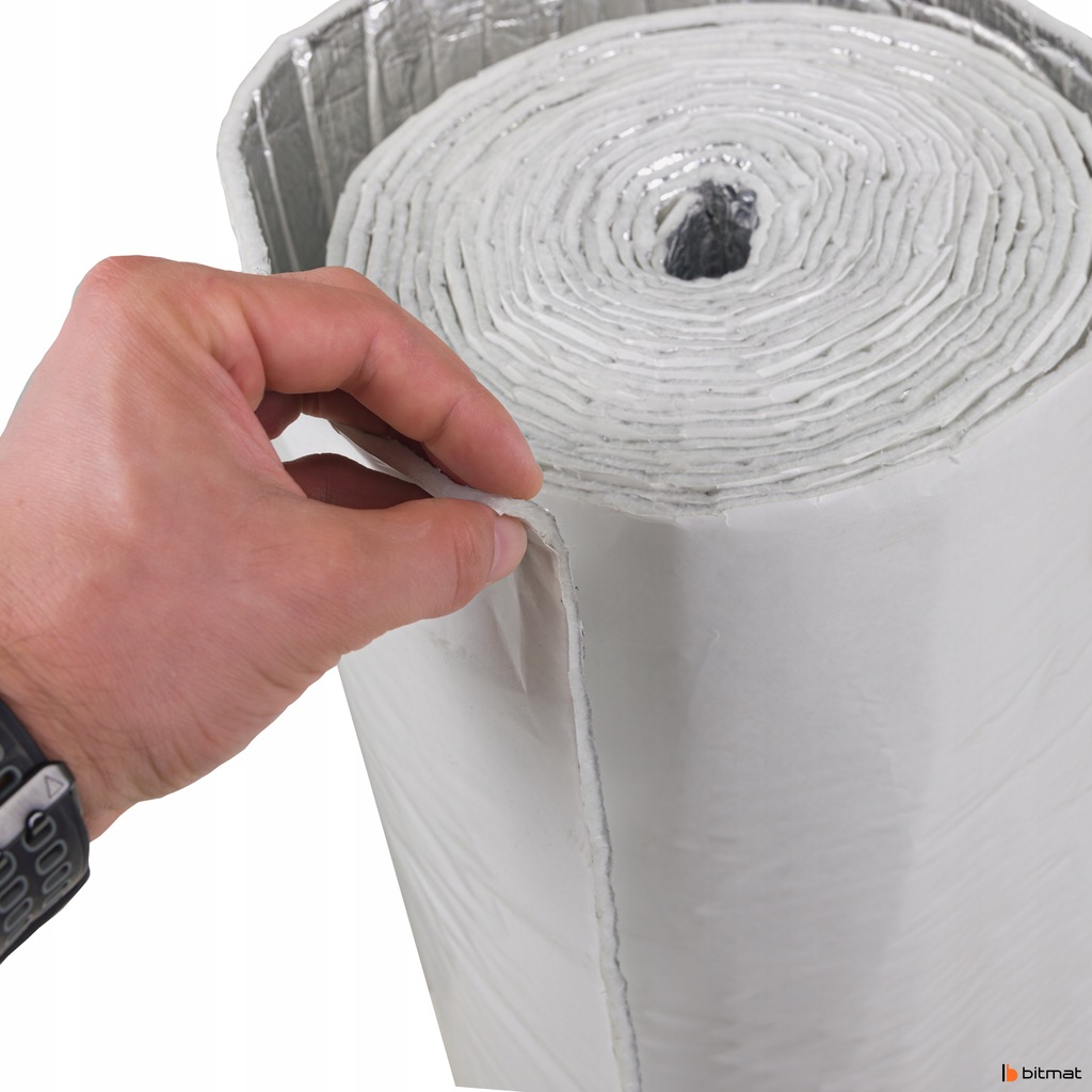 фото №14, Тепловая защита 5mm 1m2 samoprzylepna термоизоляционная прочная температура