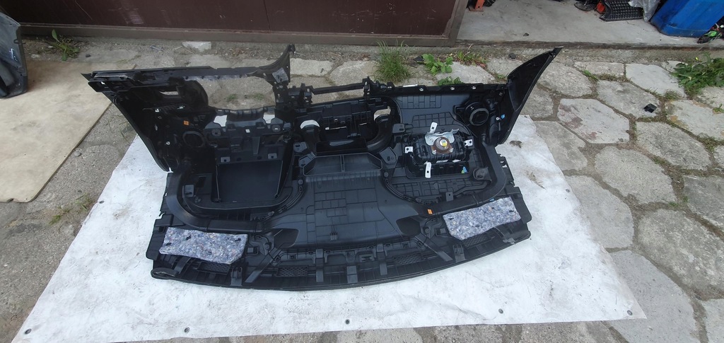 фото №7, Панель приладів приладова консоль mercedes citan ii w420 спрацьована подушка