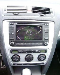 фото №4, Skoda octavia 2 2004 рамка радіо 1din nexus rns