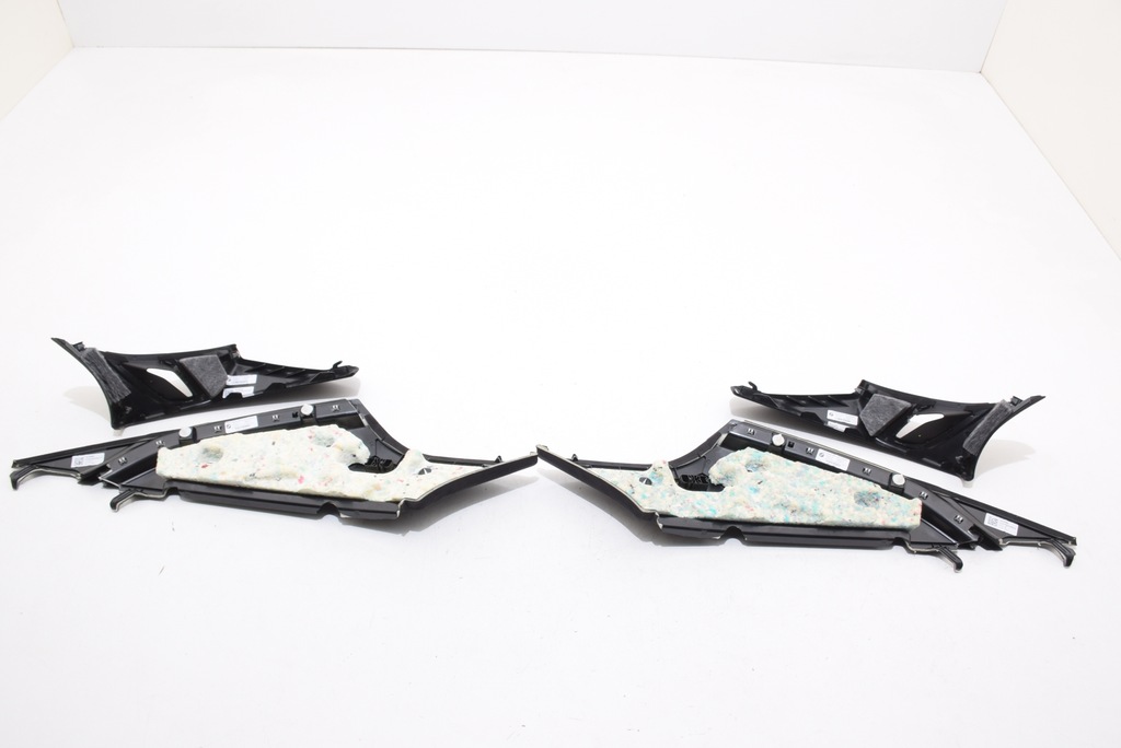 фото №13, Bmw 7 g70 полка задняя шторка корпус стойка alcantara электрическая заднее сиденье