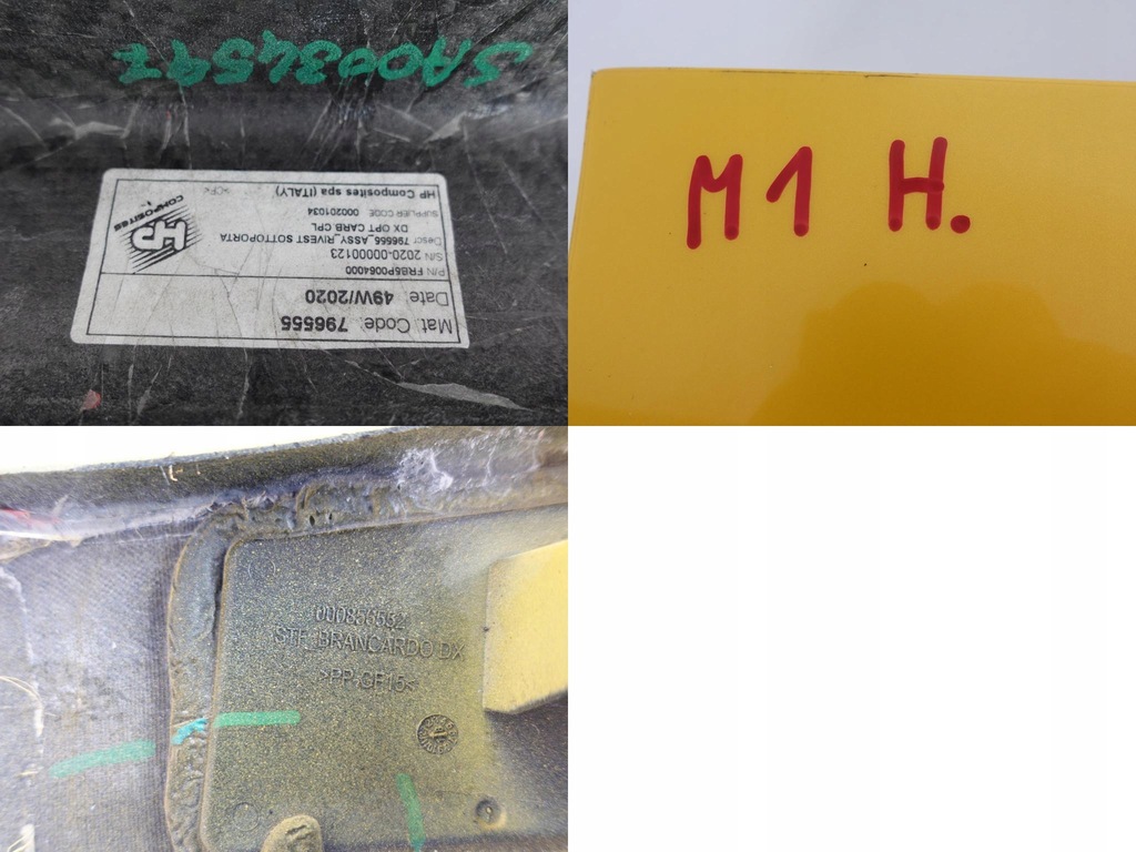 фото №12, Ferrari sf90 stradale 20- поріг карбон правий