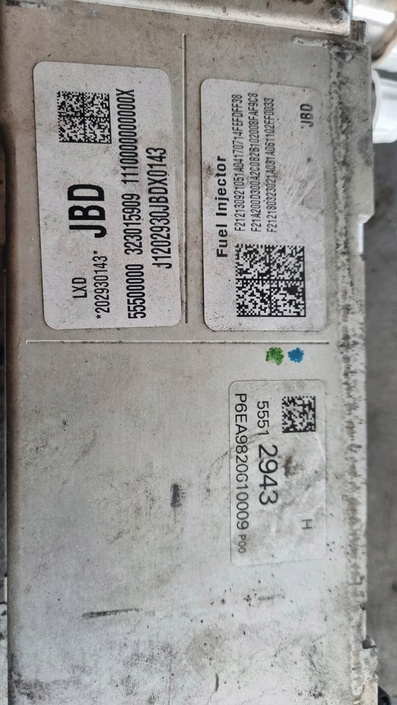 фото №9, Радіатор інтеркулер astra k 1.5 5551 jbd jbf