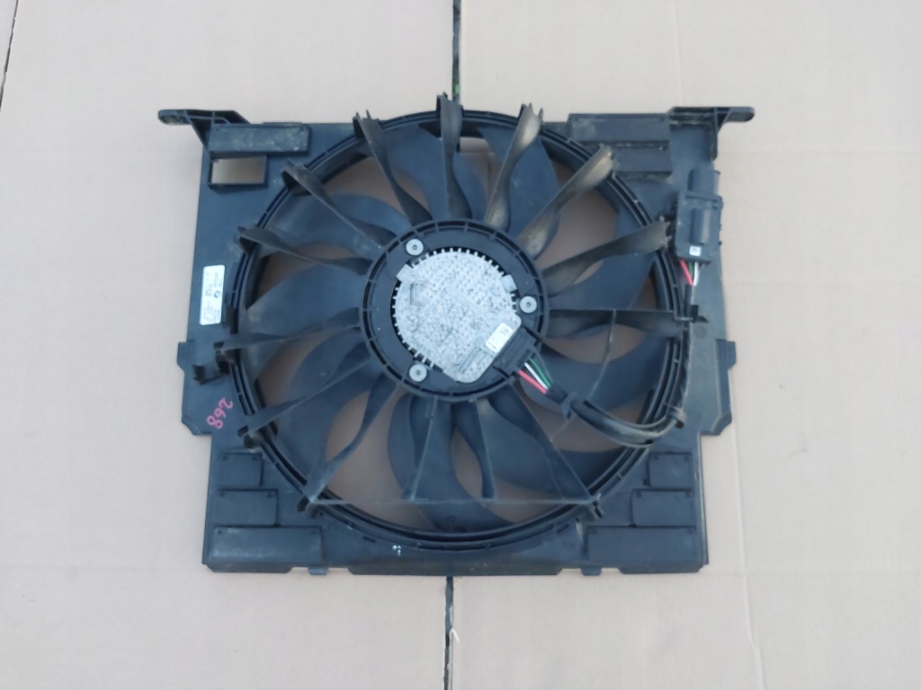 фото №1, Вентилятор радіатора bmw 5 g30 g31 оригінал гарний стан