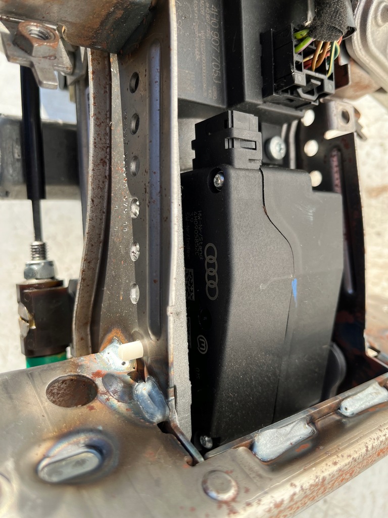 фото №5, Колонка рулевая audi a8 d4 4h0419506t комплект электрическая с подогревом