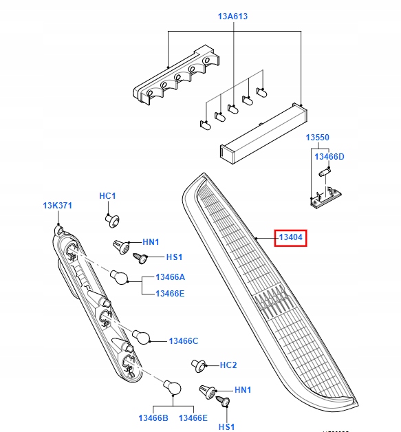 Купить Фара задняя правый  ford focus mk2 fl 2007-2011 led