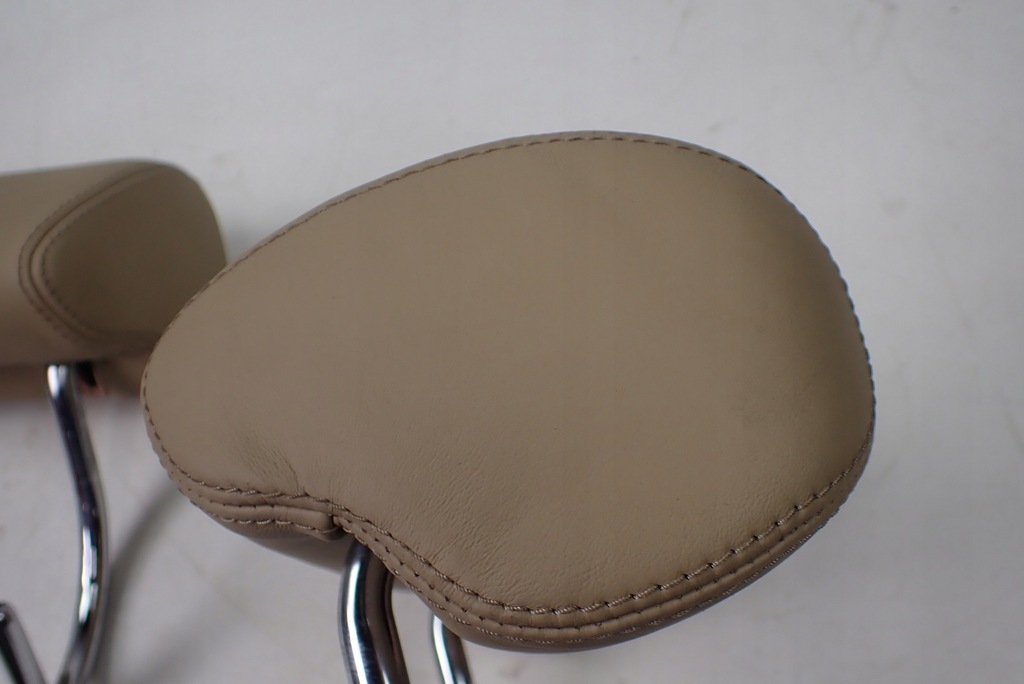 фото №6, Mercedes c216 w216 задний подголовник задняя кожа бежевый