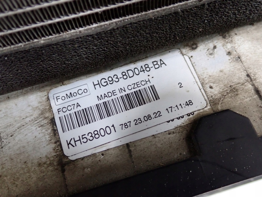 Радіатор води кондиціонер інтеркулер європа ford galaxy mk4 22r Ціна