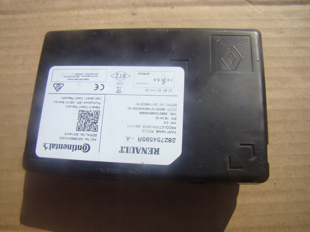 фото №1, Renault koleos модуль навигация rlink 282754595r