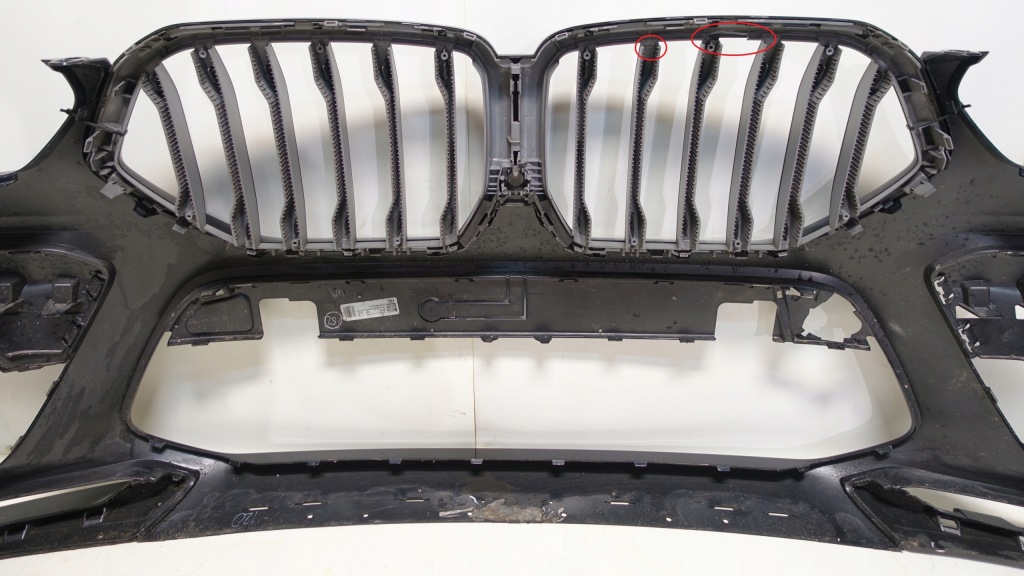 Bmw x6 mx6 m-power f96 8075173 pdc kampera 2019-2023 бампер передні  передній Зі Шроту