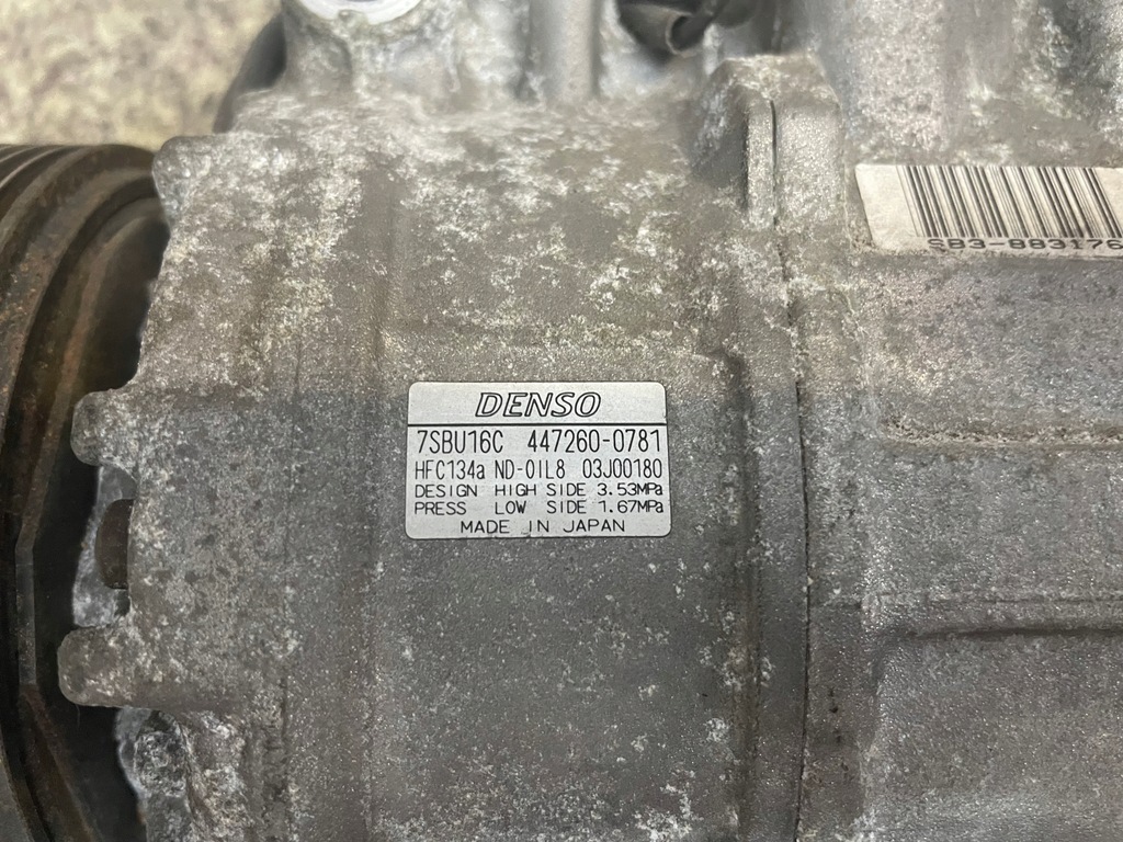 фото №6, Компресор кондиціонера компресор кондиціонер bmw x3 e83 3.0d m57 org bdb