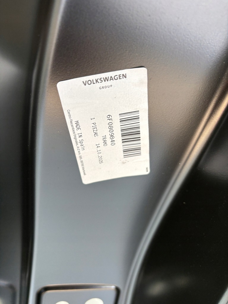 фото №8, Порог блок двигателя правый seat ibiza v 5 6f 6f0809606c