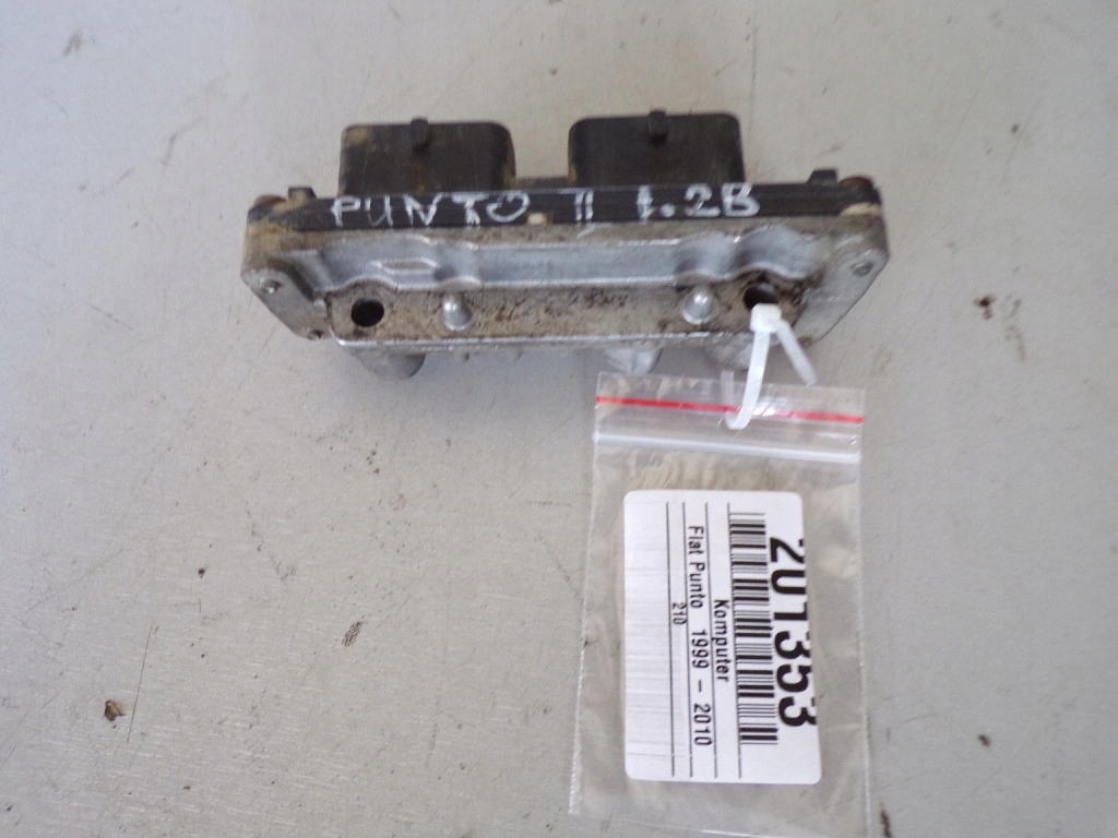 фото №1, Бортовой компьютер fiat punto 1.2b iaw59fm3