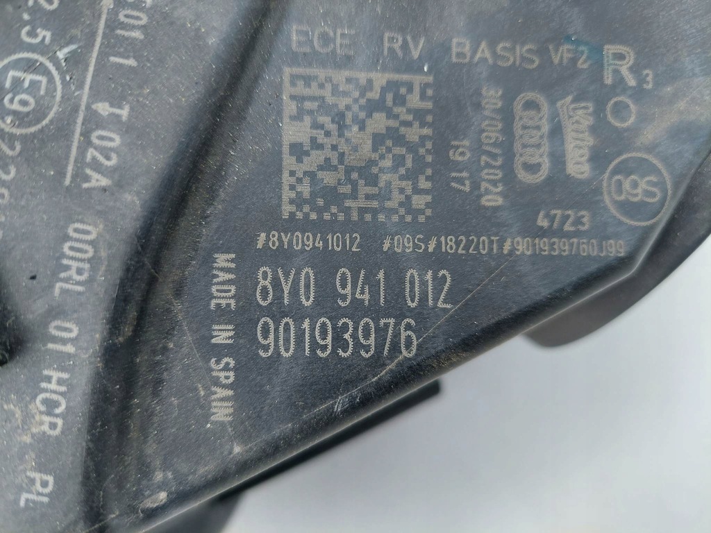 фото №9, Audi a3 8y лампа права перед передня full led