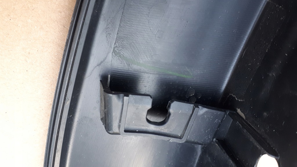 фото №9, Ford ranger iv ліва молдинг крила задня 2022r