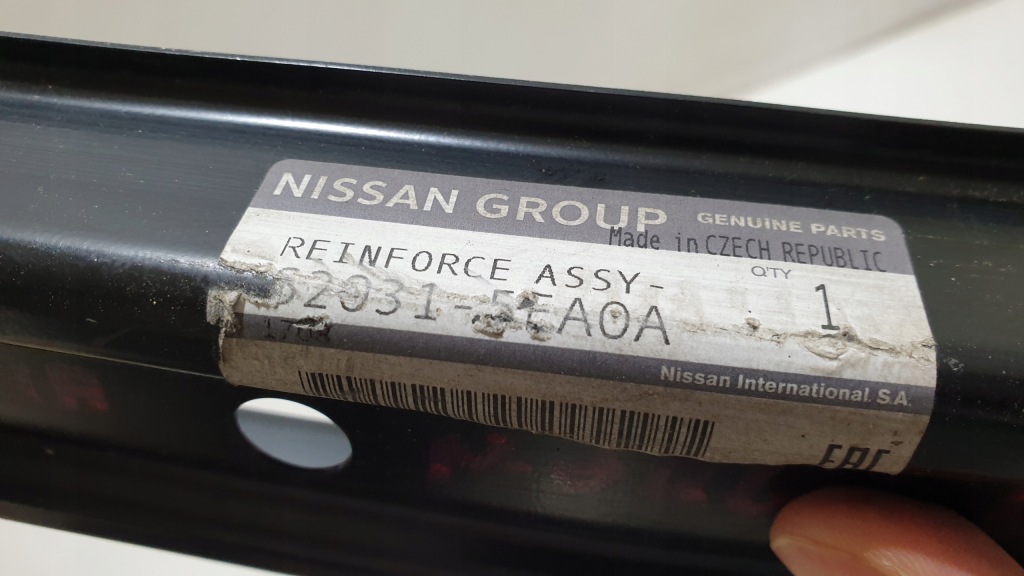 фото №9, Балка нижняя бампера nissan micra k14 620315fa0h