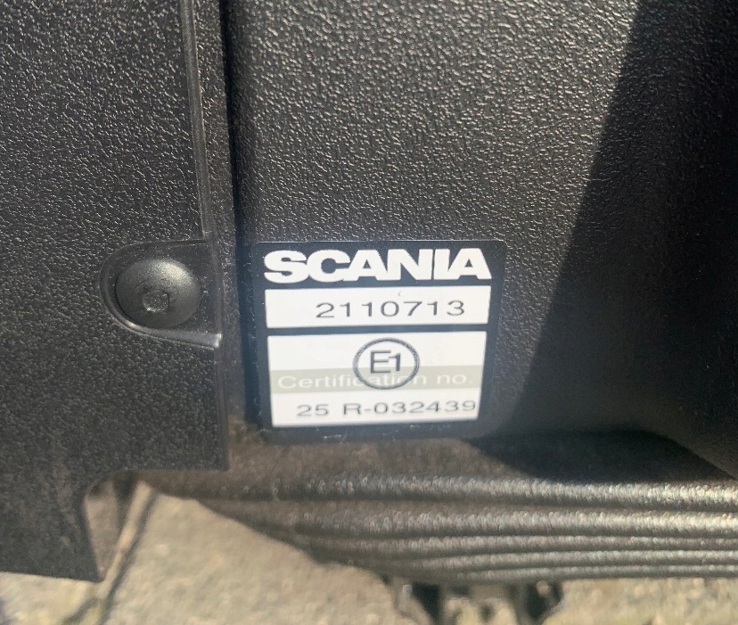 фото №6, Сиденье водителя scania r 2110713