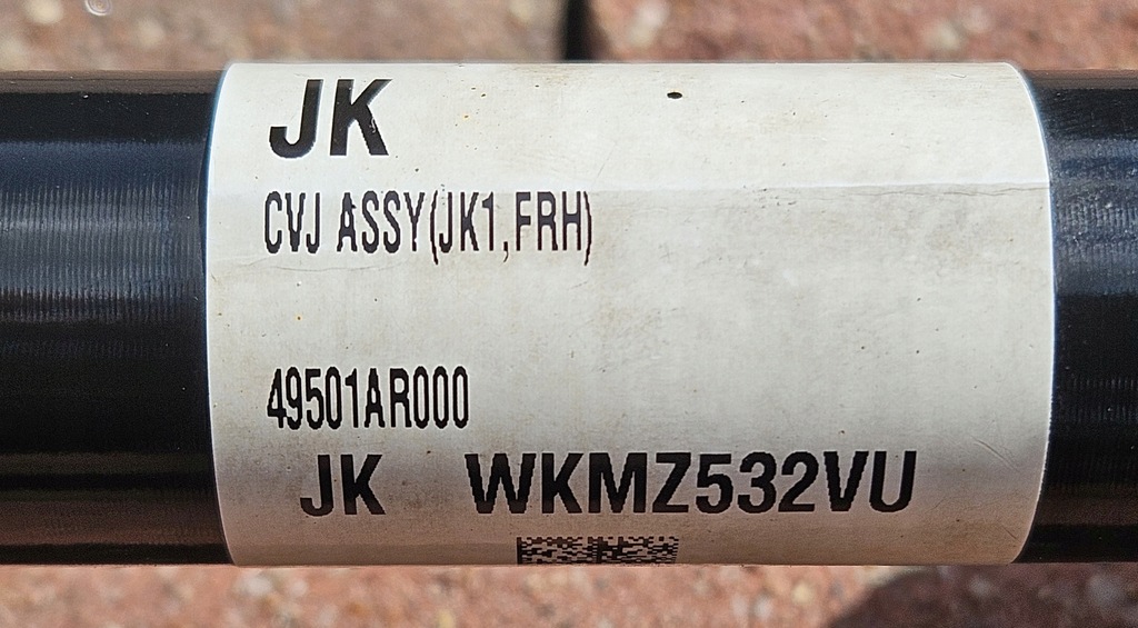 фото №12, Правая приводной вал шарнир hyundai genesis gv70 electric 49501ar000 jk wkmz532vu