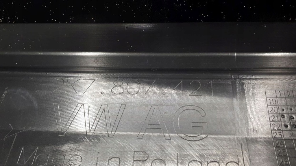 фото №12, Vw caddy 2020-2023 бампер задняя