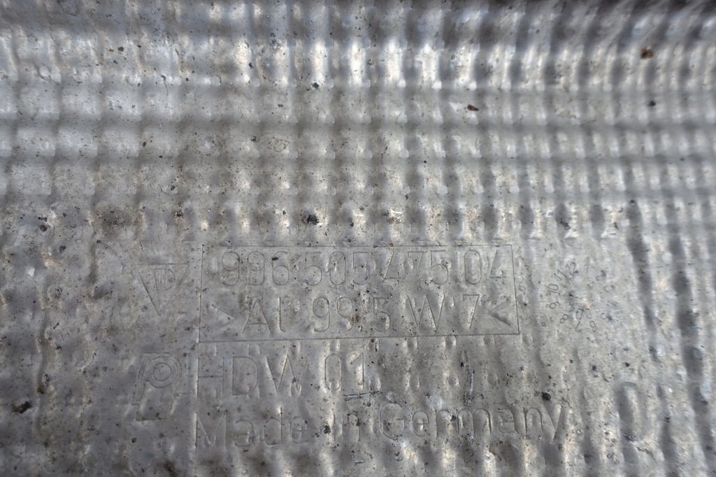 фото №8, Защита тепловая выхлоп porsche 911 99650547504