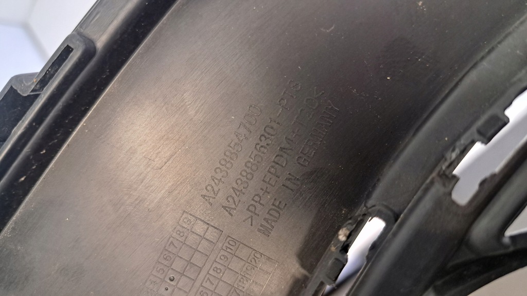 фото №14, Бампер перед накладка mercedes eqb a243 x243