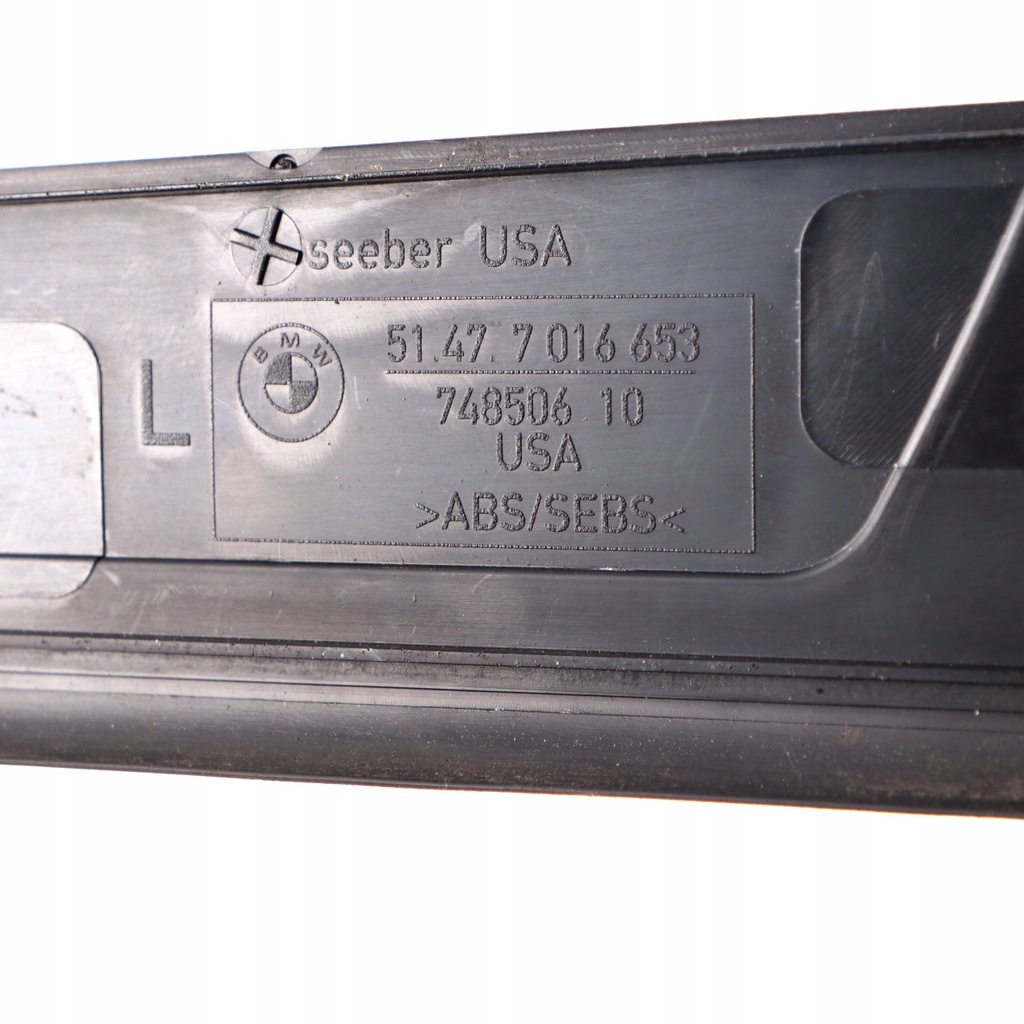 фото №11, Bmw z4 e89 молдинг защита накладка порог порог левая czarna 7016653