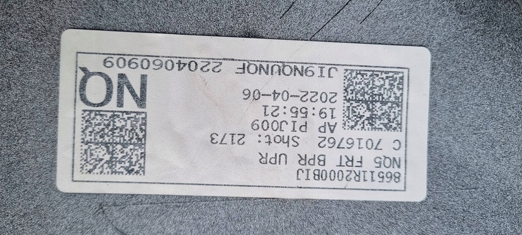 фото №16, Kia sportage v 2021- бампер перед оригинал b198