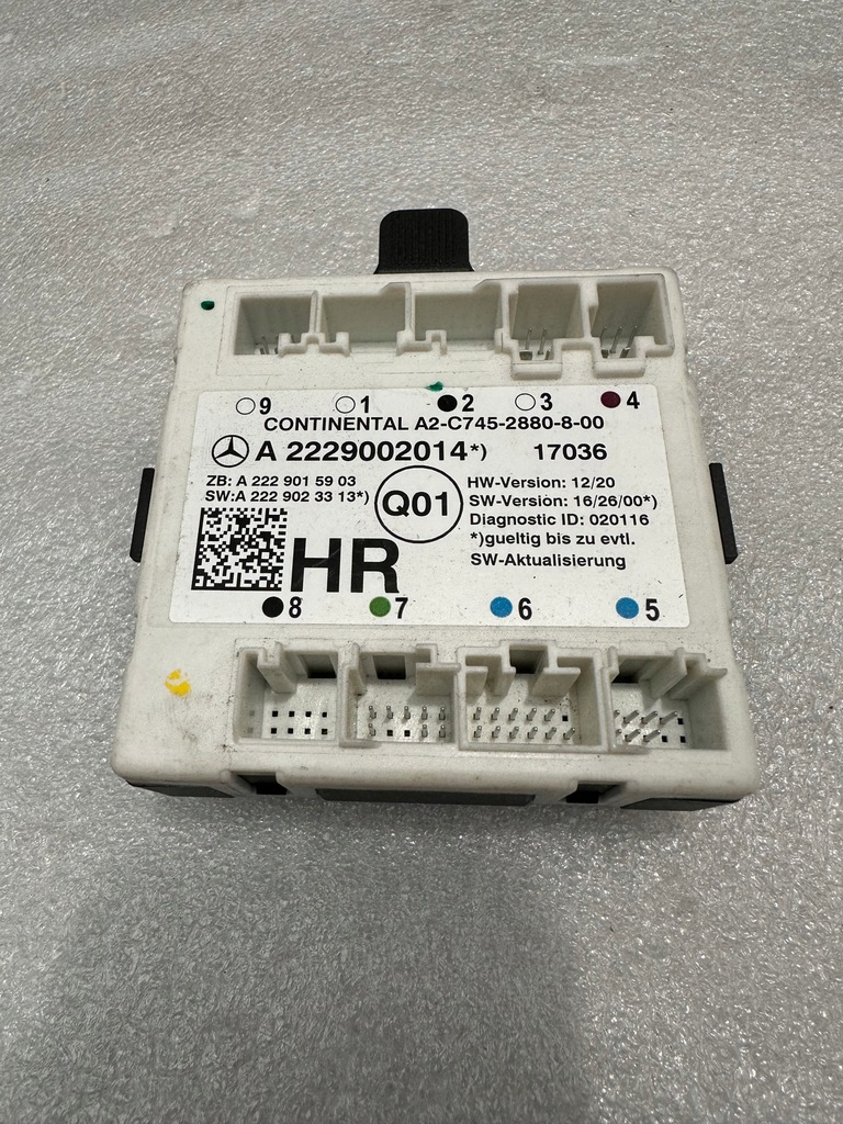 фото №1, Модуль двері mercedes-benz оригінальний номер a2229002014...