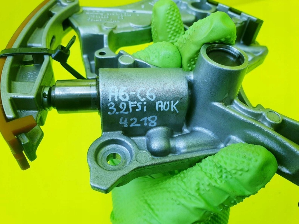 фото №10, Натяжитель направляющая цепи распределительного вала audi a6 c6 a4 b7 a8 3.2fsi auk 06e109218h