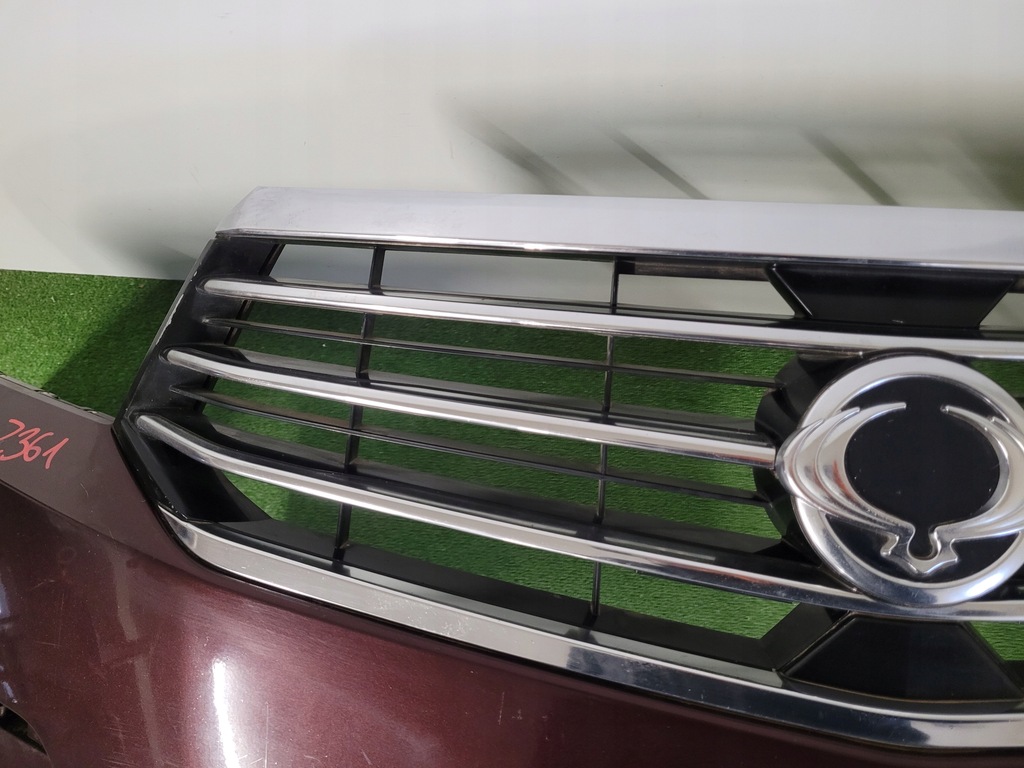 фото №6, Ssangyong ssang yong rodius ii 2 решітка радіатора решітка радіатора бампер перед передній